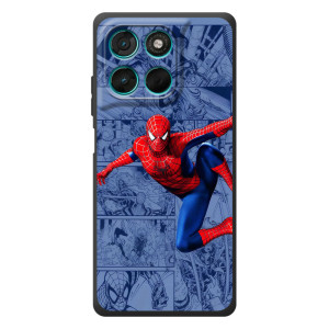 Силиконовый Чехол для Motorola Moto G77 – Человек Паук