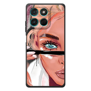 Чехол с печатью для Motorola Moto G77 - (Мода) (AlphaPrint)