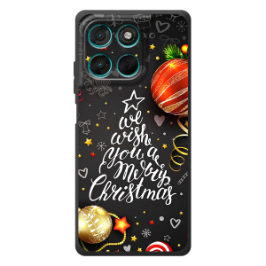 Чехол Новогодняя Елка на Motorola Moto G77 – Елочка