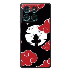 Чехол с картинками Итачи для Мото Джи77 (Итачи с акацуки)