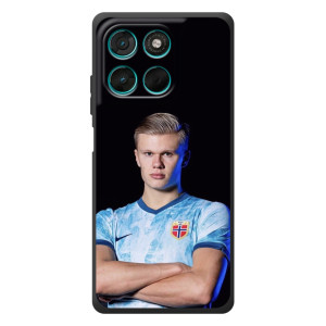 Чехол с картинкой Эрлинг Холанд на Motorola Moto G77 – Холанд Норвежец