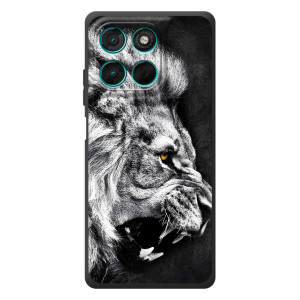 Чехол с картинкой на Motorola Moto G77 (Злой ЛЕВ)