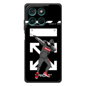 Чехол для Motorola Moto G77 с картинкой Supreme (AlphaPrint)