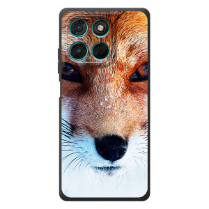 Чехол с Лисичкой для Motorola Moto G77 (Рыжая Лисичка)