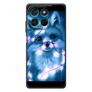 Чехол с Лисичкой для Motorola Moto G77 (Яркая Лиса)