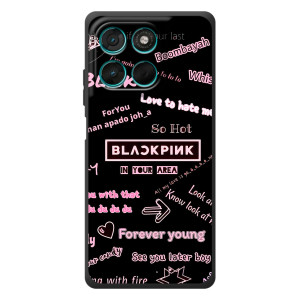 Чехол с музыкальной группой для Motorola Moto G77