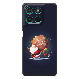 Чехол Санта Клаус для Motorola Moto G77 (Подарки от Санты)
