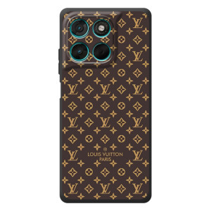 Чехол Стиль Louis Vuitton на Motorola Moto G77 (Фон Луи Виттон)