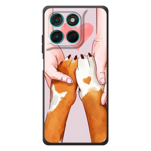 Чохол (ТПУ) Милі песики для Motorola Moto G77 (Любов до собак)