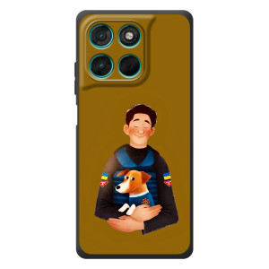 Чехол с принтом для Motorola Moto G77 – ЗСУ Патрон