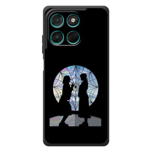 Чехлы Венсдей на Motorola Moto G77 Уэнсдей (AlphaPrint)