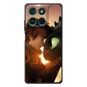 Чехол дракон Беззубик для Motorola Moto G77 – Беззубик и Иккинг