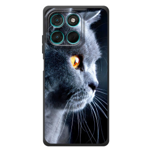 Чехол с милыми котиками на Мото Джи77