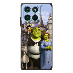 Чехол с мультфильмом Шрек на Motorola Moto G77