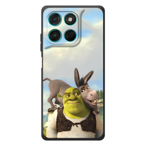 Чехол с мультфильмом Шрек на Motorola Moto G77