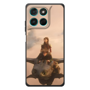 Чехол как приручить дракона на Motorola Moto G77