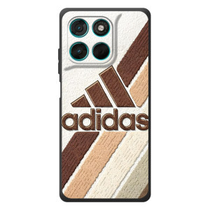 Чехол с картинкой Адидас на Мото Джи77 (Вишивка Адидас)