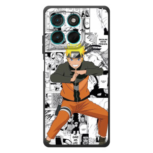 Чохол з картинкою Наруто Аніме для Motorola Moto G77 – Наруто комикс