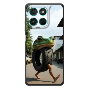 Чехол с мемами тралалело тралала для Motorola Moto G77 – Бонека амбалабу
