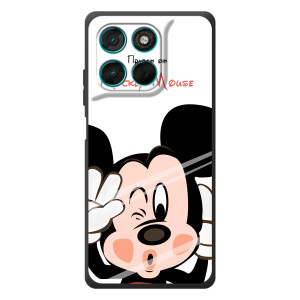 Эксклюзивный чехол для Motorola Moto G77 (AlphaPrint - Мультяшные)