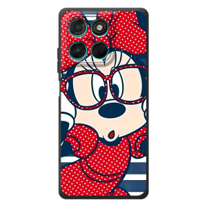 Эксклюзивный чехол для Motorola Moto G77 (AlphaPrint - Мультяшные)