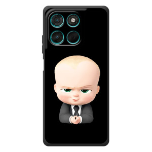 Мультяшный принт на Чехол для Мото Джи77 (Бос)