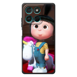 Мультяшный принт на Чехол для Мото Джи77 (Девочка Агнес)