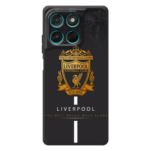 Силиконовые Чехлы принт Футбол на Motorola Moto G77 – Liverpool
