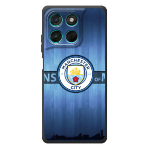 Силиконовые Чехлы принт Футбол на Motorola Moto G77 – ManCity
