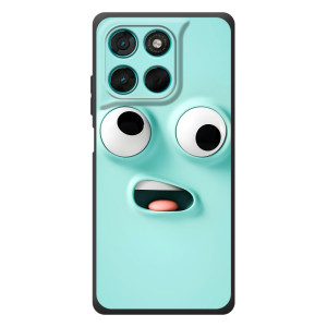 Силиконовые Чехлы (смешные стикеры) для Motorola Moto G77 – мордочка