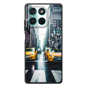 Силиконовый бампер (Работники) на Motorola Moto G77 – Такси