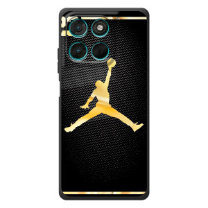 Силиконовый Чехол Nike Air Jordan на Мото Джи77 – Джордан 23