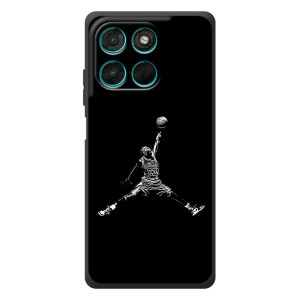 Силиконовый Чехол Nike Air Jordan на Мото Джи77 – Джордан