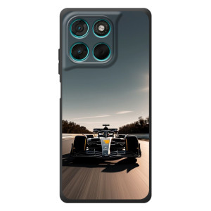 Чехол с прнтом Формула 1 на Motorola Moto G77 – Болід Ф1