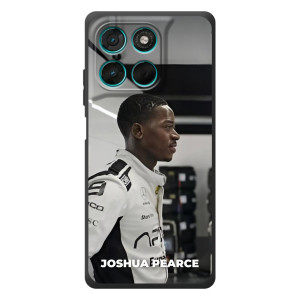 Чехол с прнтом Формула 1 на Motorola Moto G77 – Джошуа Пірс