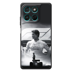 Чехол с прнтом Формула 1 на Motorola Moto G77 – Фон Формула-1