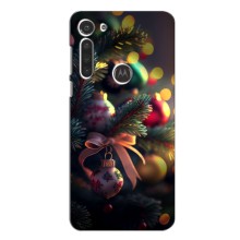 Чохли на Новий Рік Motorola MOTO G8 Power – Гарна ялинка