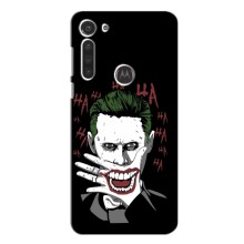 Чехлы с картинкой Джокера на Motorola Moto G8 Power (Hahaha)