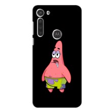 Чехлы с Патриком на Motorola Moto G8 Power (Патрик завис)