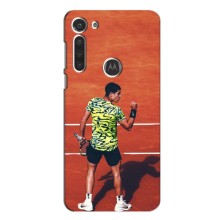 Чехлы с принтом Спортивная тематика для Motorola Moto G8 Power – Алькарас Теннисист
