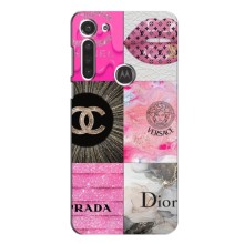 Чехол (Dior, Prada, YSL, Chanel) для Motorola MOTO G8 Power – Модница