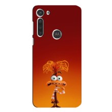 Чехол Головоломка для Motorola MOTO G8 Power - (AlphaPrint) (Тревожность)