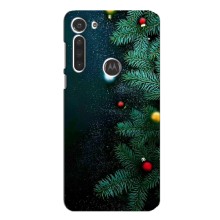 Чохол новорічна ялинка на Motorola MOTO G8 Power (Ялинка)