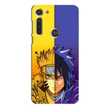 Купить Чохли на телефон з принтом Anime для Мото Джи8 Павер – Naruto Vs Sasuke