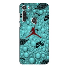 Силиконовый Чехол Nike Air Jordan на Мото Джи8 Павер – Джордан Найк
