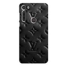 Текстурный Чехол Louis Vuitton для Мото Джи8 Павер – Черный ЛВ