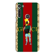 Бренднові Чохли для Motorola MOTO G8 - (PREMIUMPrint) (Барт ГУЧЧІ)