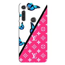 Бренднові Чохли для Motorola MOTO G8 - (PREMIUMPrint) (Мода LV)