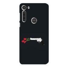 Чехлы (ART) Цветы на Motorola MOTO G8 (VPrint) – Неочікувані квіти