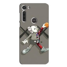 Чохли для Motorola MOTO G8 - Bearbrick Louis Vuitton (PREMIUMPrint) (Беарбрік Джордан)